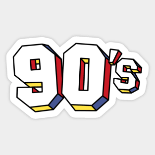 90’s Sticker